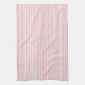 Schattige Bord Roze Snoep Gestreept Theedoek (Verticaal)