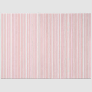 Schattige Bord Roze Snoep Gestreept Tissuepapier