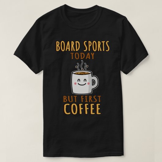 Schattige Bordsporten T-shirt (Design voorkant)