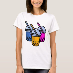 schattige borstelthee t-shirt