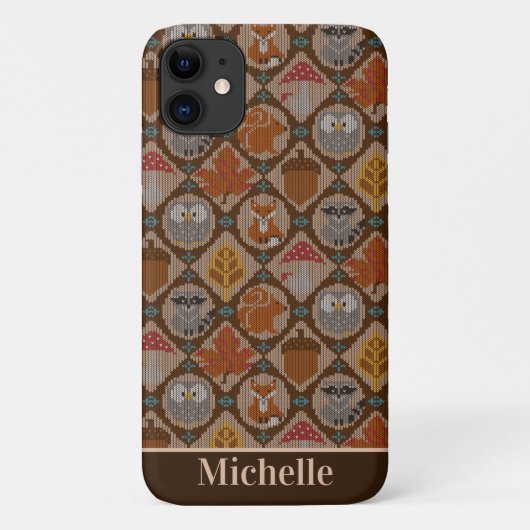 Schattige bos in de herfst Case-Mate iPhone case (Achterkant)