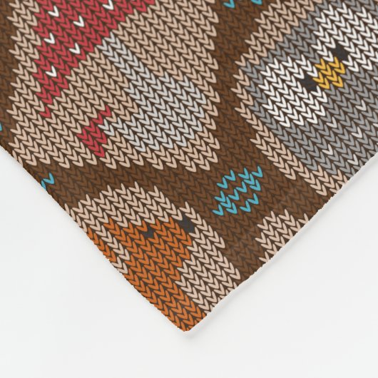 Schattige bos in de herfst fleece deken (Hoek)