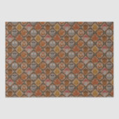 Schattige bos in de herfst tissuepapier (Voorkant)