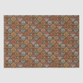 Schattige bos in de herfst tissuepapier