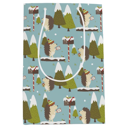 Schattige bos medium cadeauzakje (Voorkant)