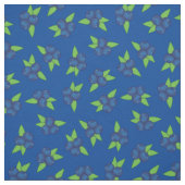 Schattige Bosbessen Fruit Kinderen Stof (Swatch)