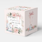 Schattige bosdieren Beer herten bos Baby shower Bedankdoosjes (Voorkant Zijde)