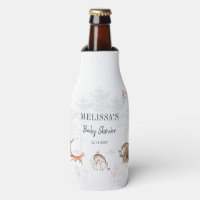 Schattige bosdieren bos babyshower