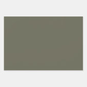 Schattige bosdieren bosbomen Baby shower Inpakpapier Vel (Voorkant 3)