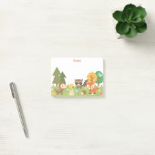 Schattige bosdieren en wezens post-it® notes (Kantoor)