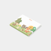 Schattige bosdieren en wezens post-it® notes (Schuin)