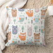 Schattige bosdieren kussen, Baby shower cadeau Kussen (Deken)