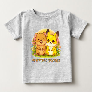 Schattige bosdieren vrienden Kawaii