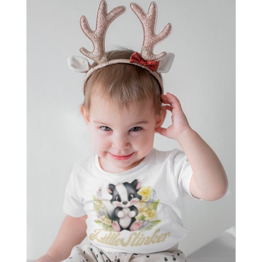 Schattige bosgrond stinkdier klein stinker bloemdi