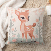 Schattige bosherten, bosdieren, baby meisje kussen (Deken)