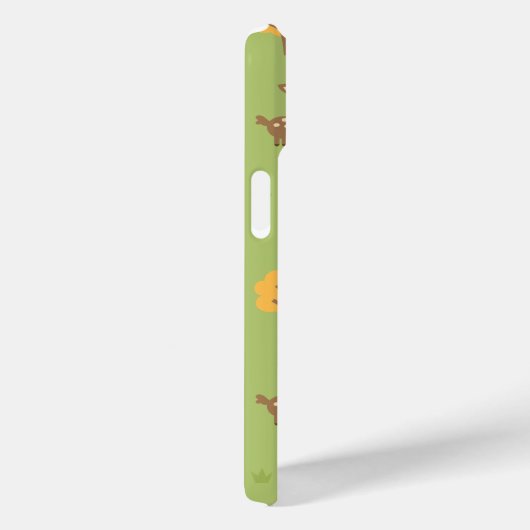 Schattige bospatroon Case-Mate iPhone case (Achterkant / Rechts)