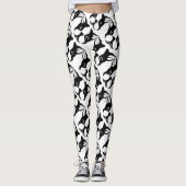 Schattige Boston Terrier Leggings (Voorkant)