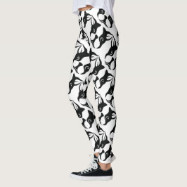 Schattige Boston Terrier Leggings