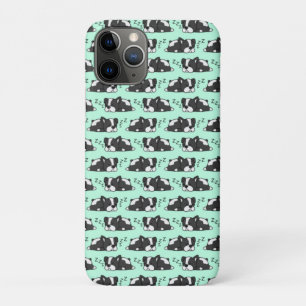 Schattige Boston Terrier ZZZ Cadeaus voor hondenli Case-Mate iPhone Case