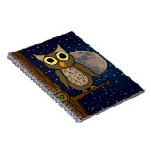 Schattige bosvogelkunst notitieboek (Rechterzijde)