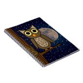 Schattige bosvogelkunst notitieboek (Rechterzijde)