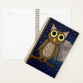 Schattige bosvogelkunst planner (Display)