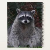 Schattige boswasbeer natuurfotografie planner (Achterkant)