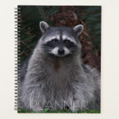 Schattige boswasbeer natuurfotografie planner (Voorkant)