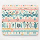 Schattige botanisch bureau muismat (Voorkant)