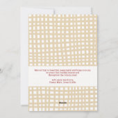 Schattige Botanisch Groen Vrolijk Kerstfeest 1 Fot Feestdagenkaart (Achterkant)