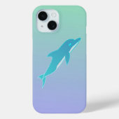 Schattige Bottlenose dolfijn iPhone / iPad case (Achterkant)
