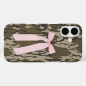 Schattige Bottomland Camo Esthetisch Roze Lint Case-Mate iPhone Case (Achterkant (horizontaal))