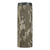 Schattige Bottomland Camo Esthetisch Roze Lint Thermosbeker (Achterkant)
