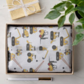 schattige bouwpartij tissuepapier (Geschenk)