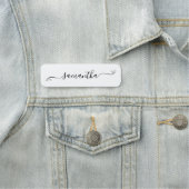 Schattige Bow Signature Script Naamplaatje (In situ)