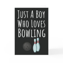 Schattige Bowling Kaarten Voor Baby Jongens Kids B