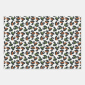 Schattige Bows Witchy Halloween Baby shower Patter Inpakpapier Vel (Voorkant 3)