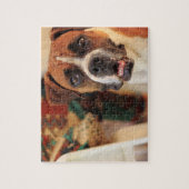 Schattige Boxer Legpuzzel (Verticaal)