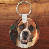 Schattige Boxer Sleutelhanger (Voorkant)