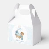 Schattige Boy Blue Nursery Baby shower Bedankdoosjes (Voorkant Zijde)