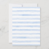 Schattige Boy Deer Baby Shower Uitnodigingen (Achterkant)