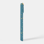 Schattige Boy en Stars Pattern iPhone 15 Case (Rechterkant)