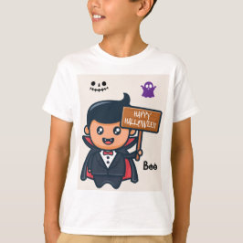Schattige Boy Vampire - Perfect Shirt voor Hallowe