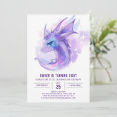 Schattige Boy's Dragon Quest Verjaardag Kaart (Staand voorkant)