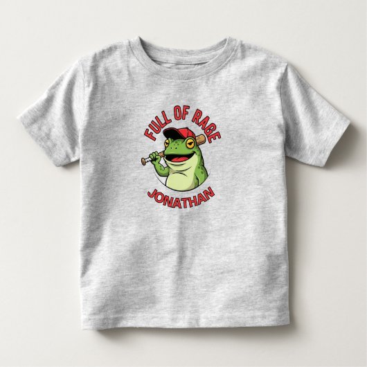 Schattige Boze Kikker Kinder Shirts (Voorkant)