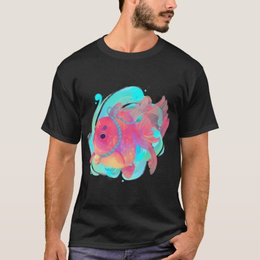 Schattige Boze Vis T-shirt (Voorkant)