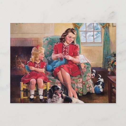 schattige  breiliefhebbers briefkaart (Voorkant)