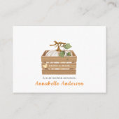 Schattige Breng een boek Pumpkin Baby shower Informatiekaartje (Achterkant)