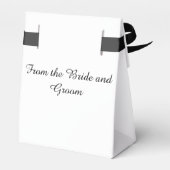 Schattige bride en bruom bedankdoosjes (Achterkant)