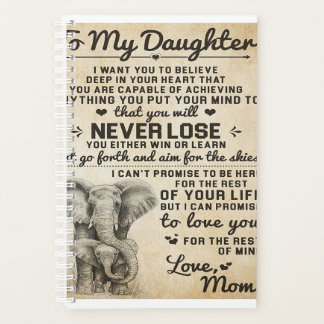 Schattige brief aan de dochter | Lovely Gift Planner